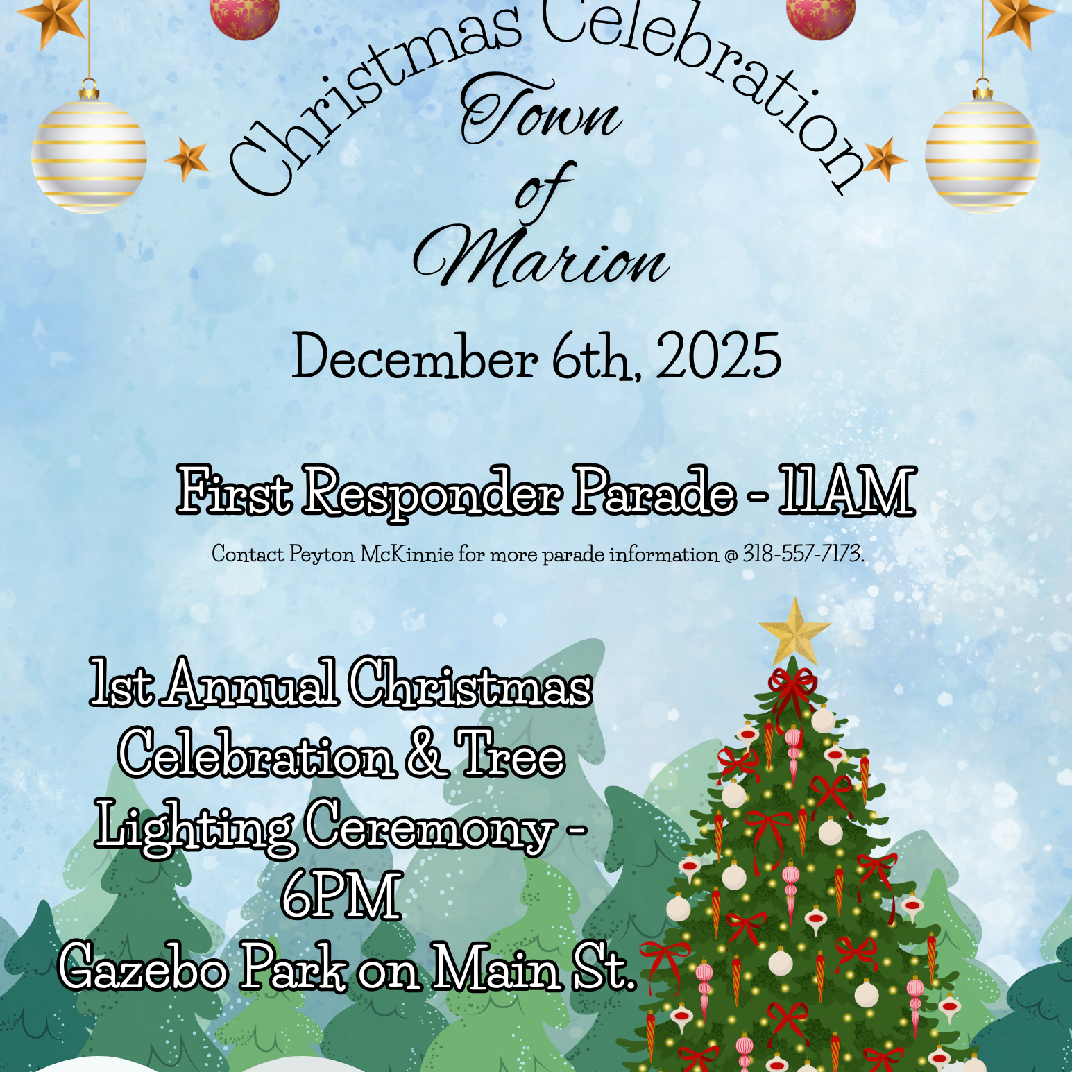 2025 christmas flyer